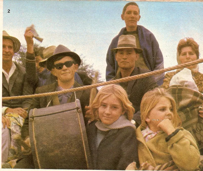 Inmigrantes procedentes de Europa Oriental arribados al Chaco